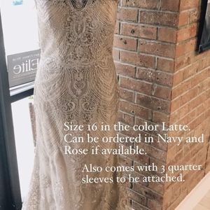 Wedding gown size 16